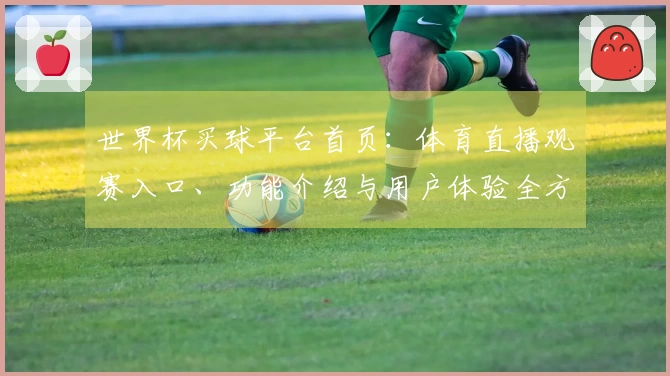 世界杯买球平台首页：体育直播观赛入口、功能介绍与用户体验全方位指南